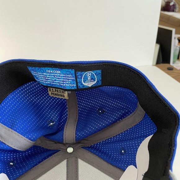 NEW France Hat Gray Blue World Cup Russia 2018 FIFA Soccer FFF Mens - Picture 10 of 10